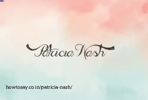 Patricia Nash