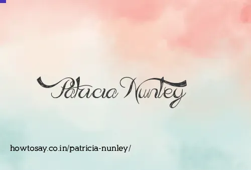 Patricia Nunley