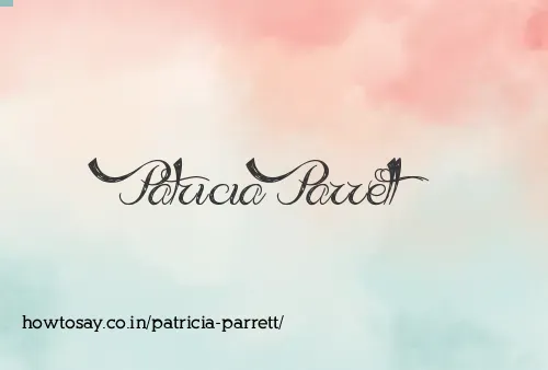 Patricia Parrett