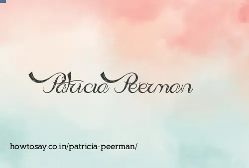 Patricia Peerman