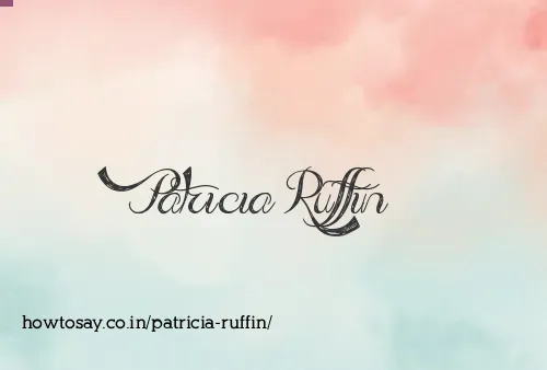 Patricia Ruffin