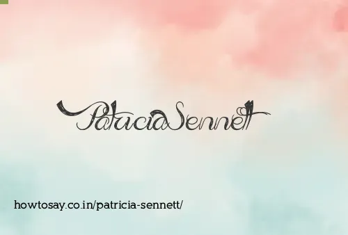 Patricia Sennett