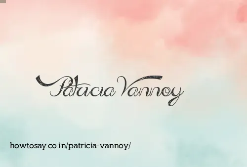 Patricia Vannoy