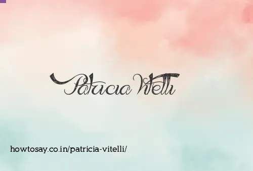 Patricia Vitelli