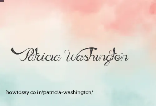 Patricia Washington