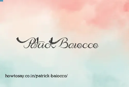 Patrick Baiocco