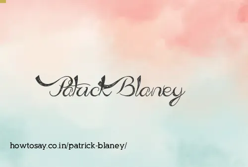 Patrick Blaney