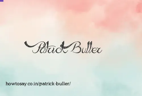 Patrick Buller