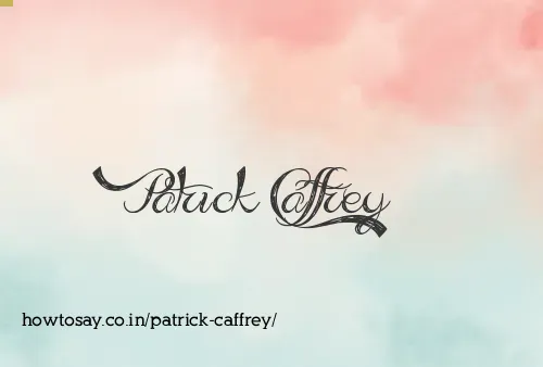 Patrick Caffrey