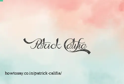 Patrick Califia