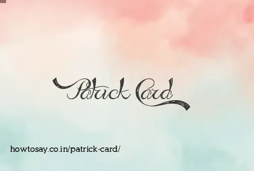 Patrick Card