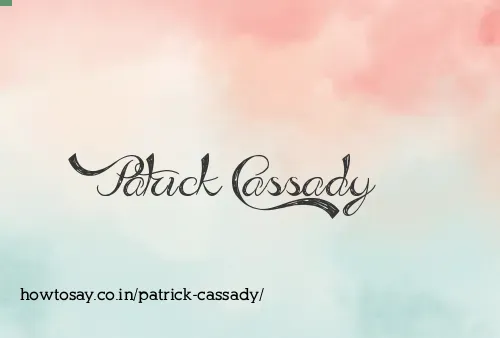 Patrick Cassady