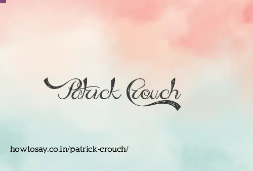 Patrick Crouch