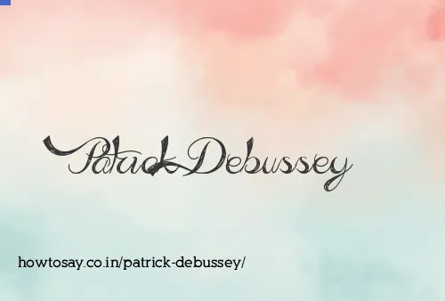 Patrick Debussey