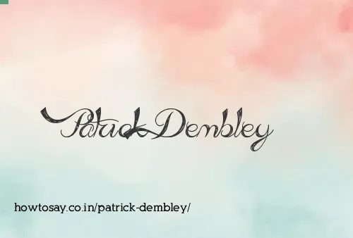 Patrick Dembley