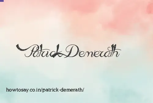 Patrick Demerath