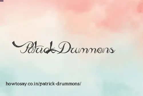 Patrick Drummons