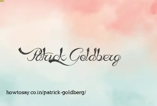 Patrick Goldberg