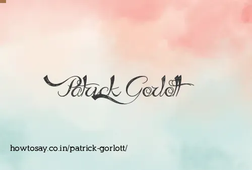 Patrick Gorlott