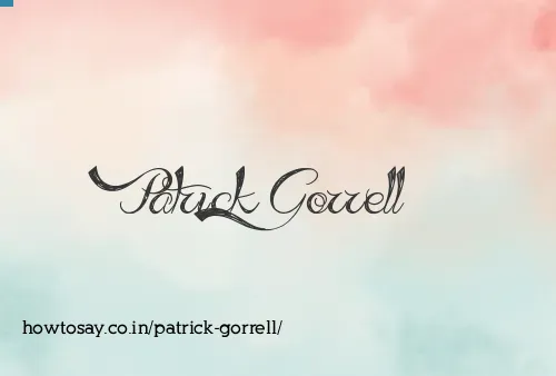 Patrick Gorrell