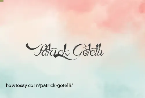 Patrick Gotelli