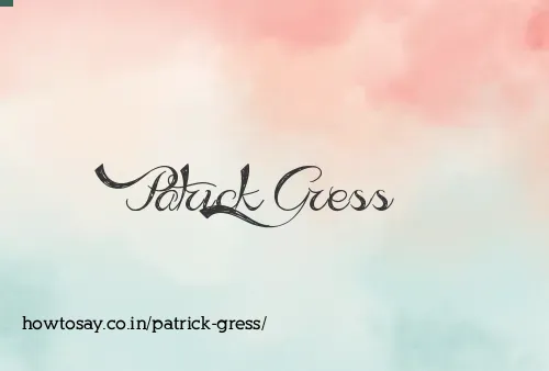 Patrick Gress