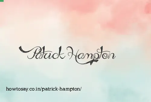 Patrick Hampton