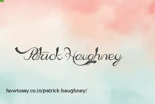 Patrick Haughney
