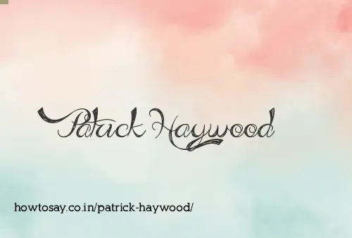 Patrick Haywood