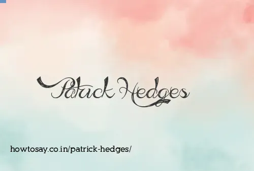 Patrick Hedges