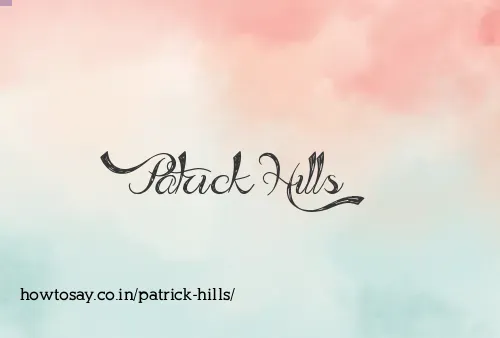 Patrick Hills