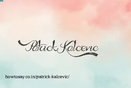 Patrick Kalcevic