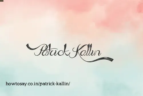 Patrick Kallin