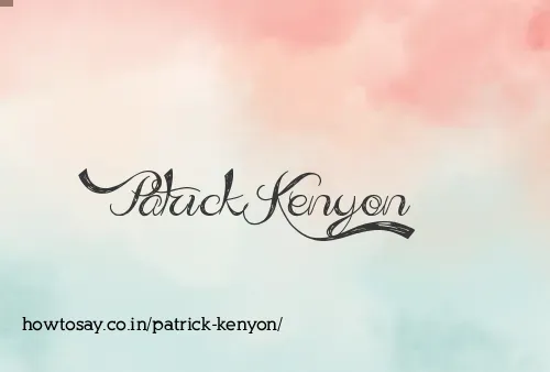 Patrick Kenyon
