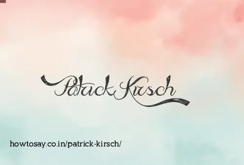 Patrick Kirsch