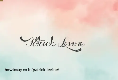 Patrick Levine