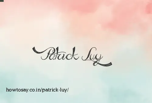 Patrick Luy