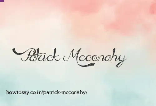 Patrick Mcconahy