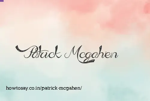 Patrick Mcgahen