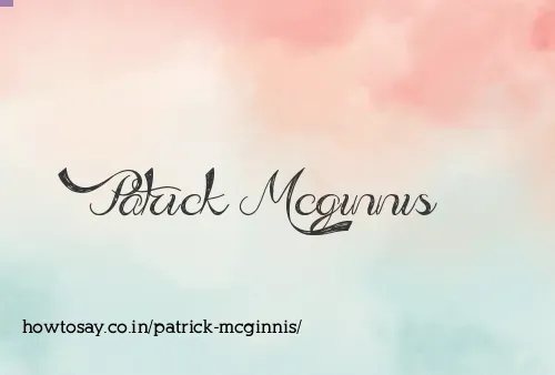 Patrick Mcginnis