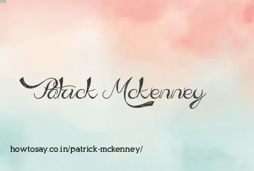 Patrick Mckenney