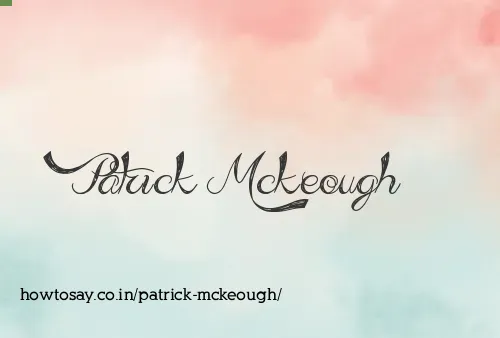Patrick Mckeough
