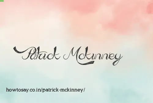 Patrick Mckinney