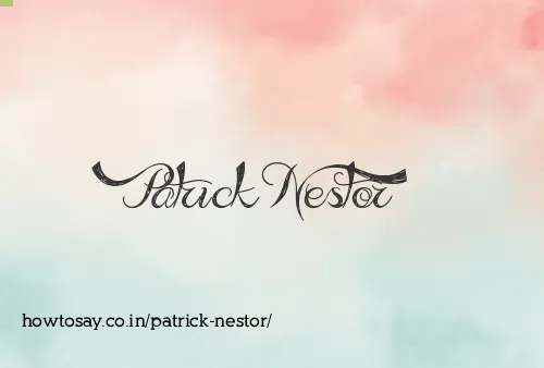 Patrick Nestor