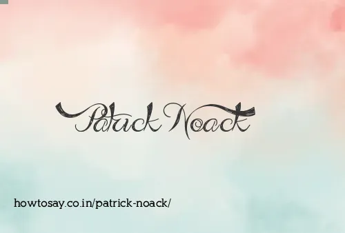 Patrick Noack
