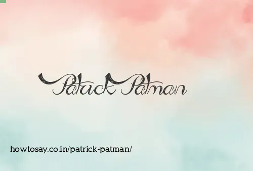 Patrick Patman