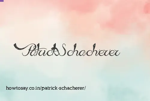 Patrick Schacherer