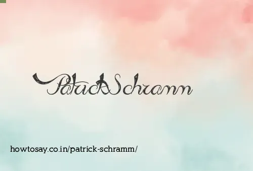 Patrick Schramm
