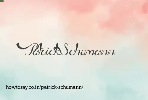 Patrick Schumann