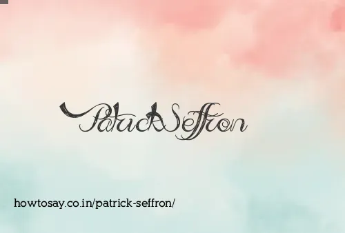 Patrick Seffron